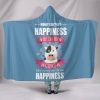 Money can't buy Happiness but can buy Cow Hooded Blanket
