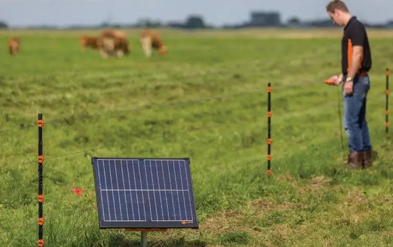 setup a solar fence charger