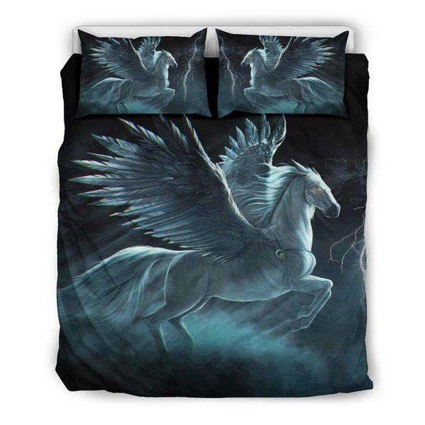 Angel Horse with Wings Bedding Set Queen