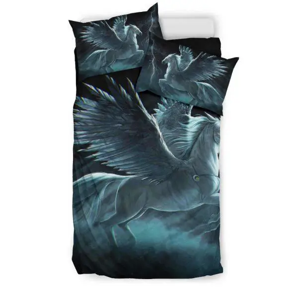 Angel Horse with Wings Bedding Set Twin