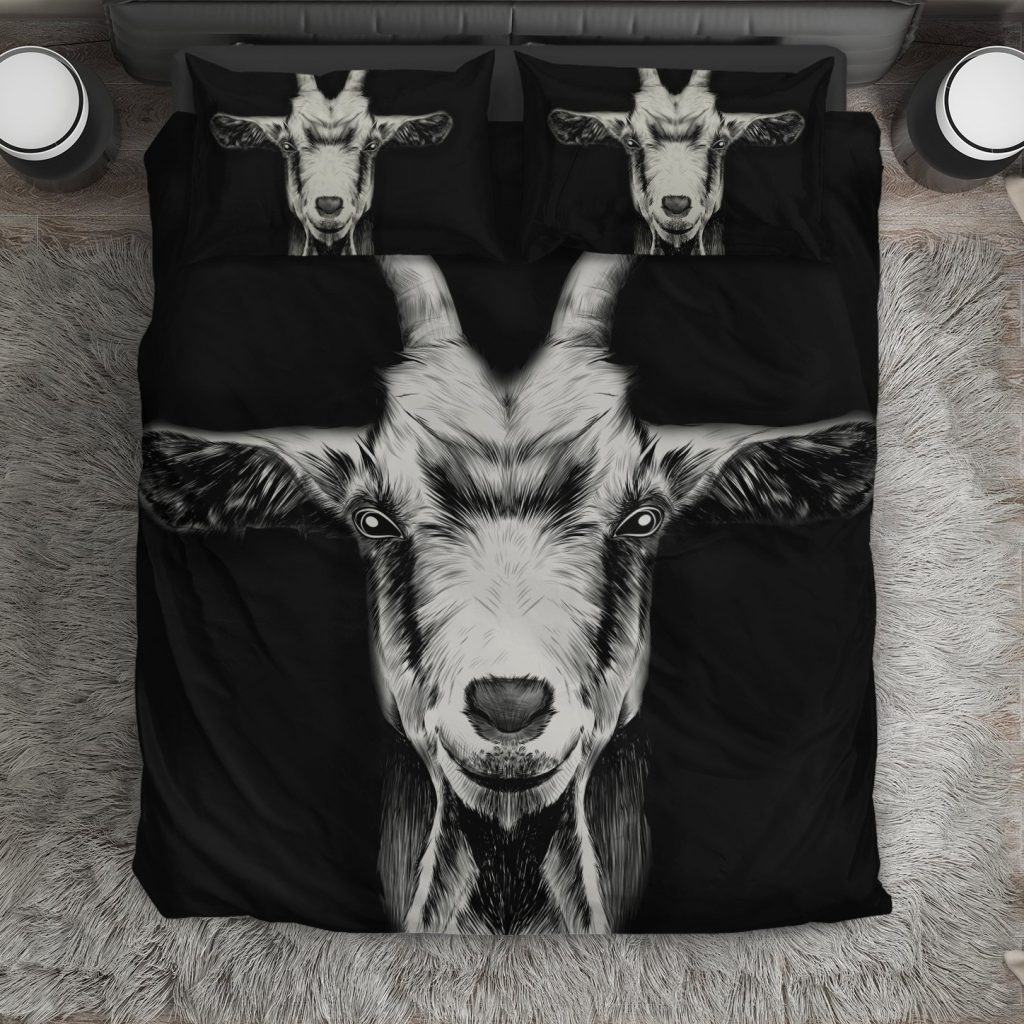 Black and White Goat Face Bedding Set Sand Creek Farm