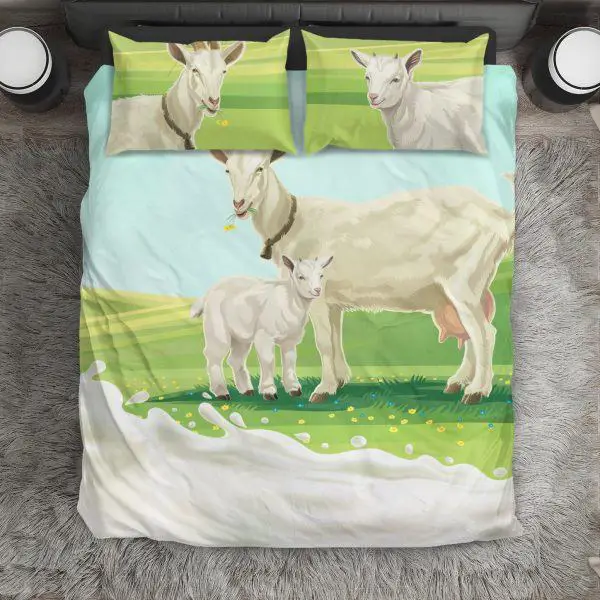 Mother and Baby Goat Bedding Set
