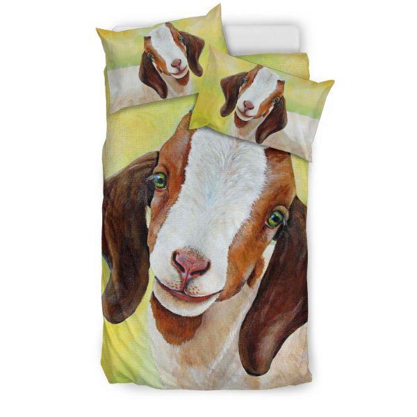 Realistic Baby Goat Bedding Set Twin