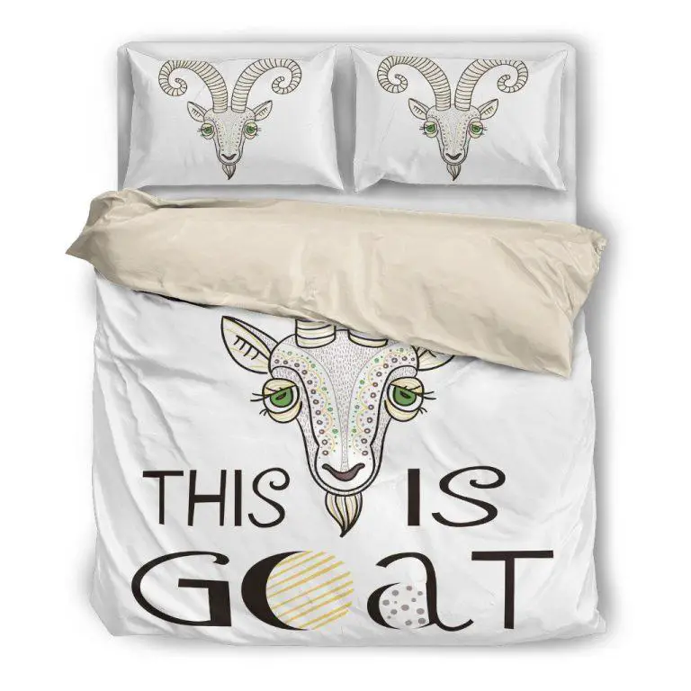 Black and White Goat Face Bedding Set Sand Creek Farm