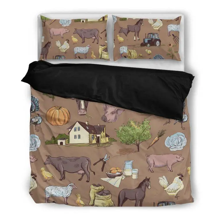 Farm Life With Farm Animal Bedding Set Sand Creek Farm
