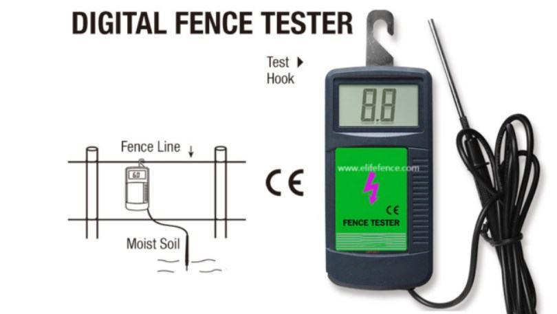 how to use electric fence tester