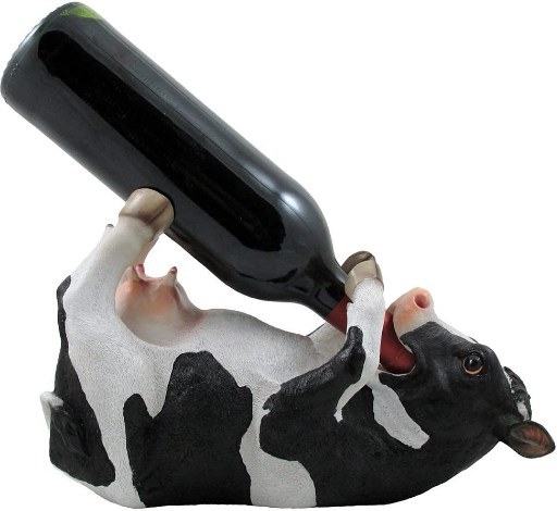 Drinking Cow Wine Bottle Holder