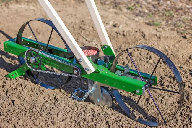 a garden seeder