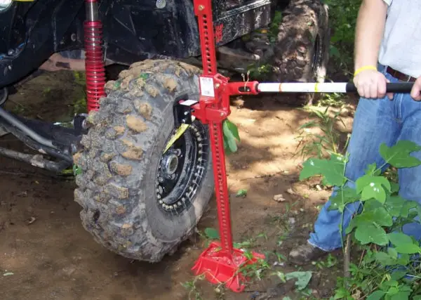 Farm Jack On A Jeep