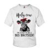 Holy Cow I'm Going to be a Big Brother Cow Shirt for Kid