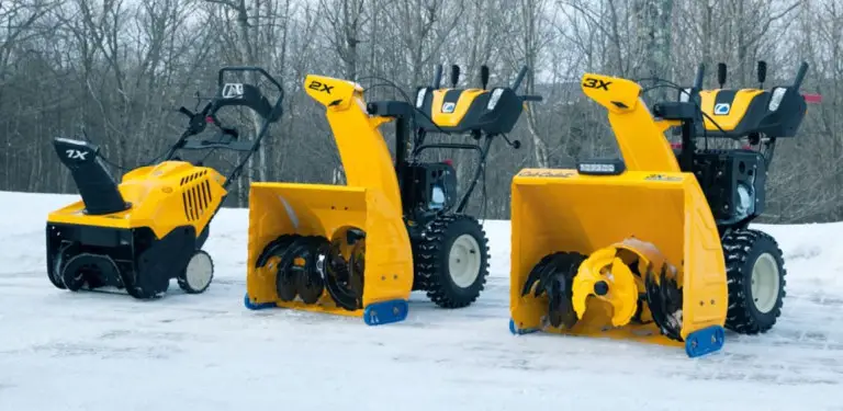 single, two and three stage snow blowers