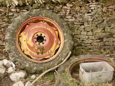 Old Tractor Tire