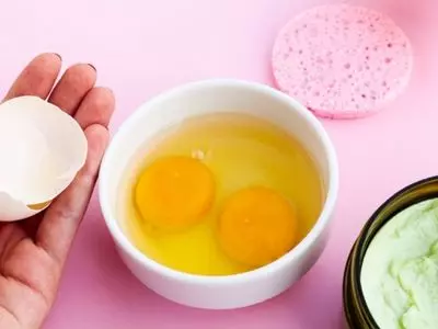 eggs in a bowl for baking