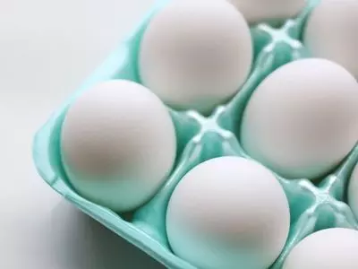 Eggs in a carton