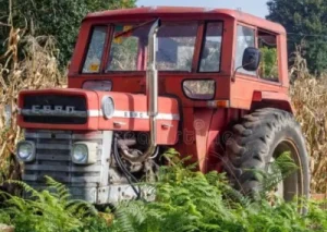 Ebro orange tractor